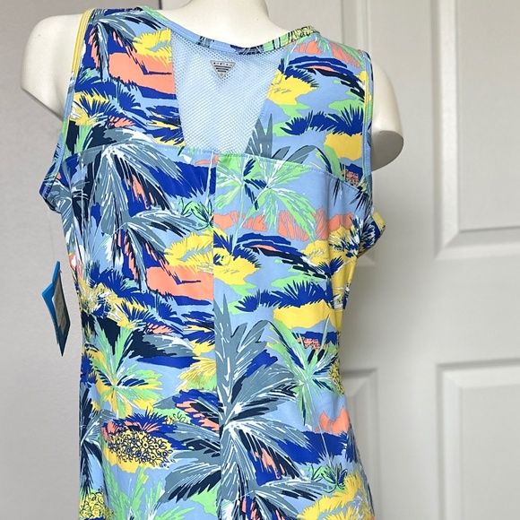 NWT COLUMBIA Multicolor Sleeveless XL Women Casual Run-About-Town or Beach Dress - Picture 5 of 11